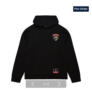 Florida Panthers 2025 Stanley Cup Mitchell & Ness Black Hoodie